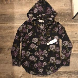 ❤️ Absolutely Famous Floral Super Soft W/ Hood M